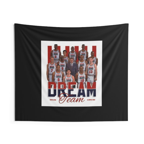 Vintage Basketball Tapestry Featuring The Dream Team