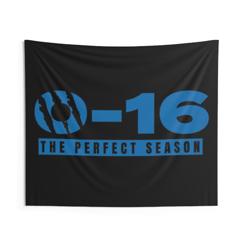 Lions 0-16 Perfect Season Tapestry