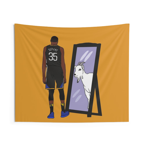 Kevin Durant GOAT Tapestry (Golden State)