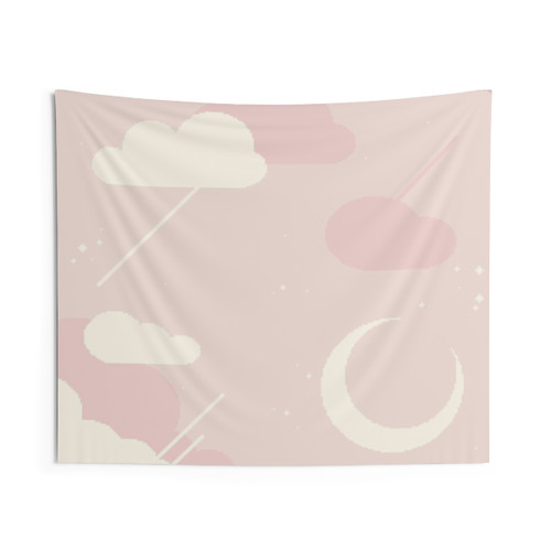 Pastel Daydream Pixel Art Tapestry