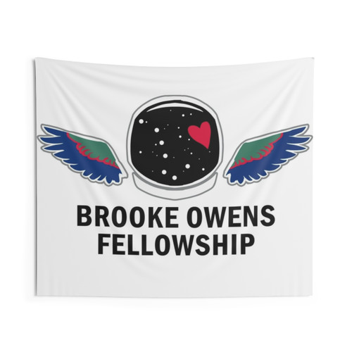 Brooke Owens Fellowship Logo Tapestry - Aerospace Art
