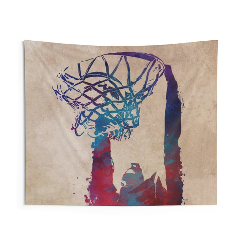 Basketball Player Tapestry