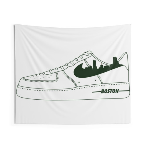 Boston Sports Themed Tapestry Wall Hanging