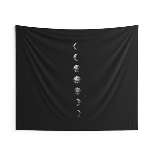 Moon Phases Tapestry Wall Decor