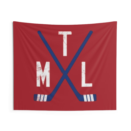 Original Six Montreal Canadiens Red Tapestry