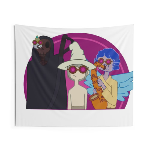 Midnight Gospel Duncan Trussel Vibing Tapestry
