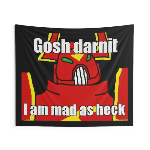 Chaos Space Marine Tapestry - I'm Mad as Heck Meme
