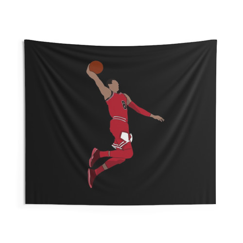 Zach LaVine Basketball Tapestry