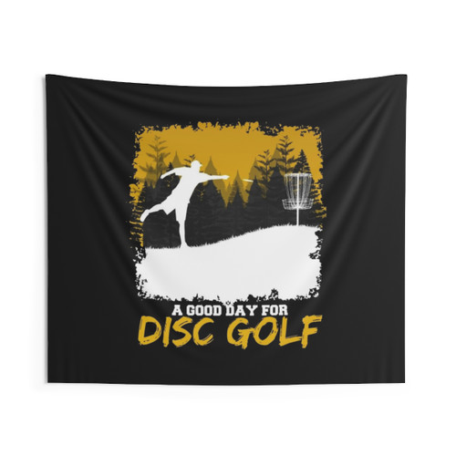 Disc Golf Tapestry Wall Hanging