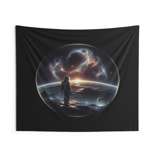 Cosmic Astronaut Tapestry Wall Art