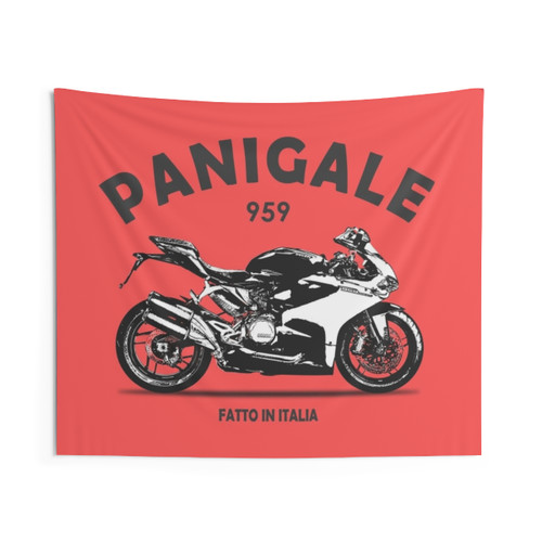 959 Panigale Motorcycle Tapestry