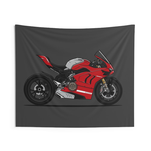 Ducati Panigale V4R Superbike Tapestry