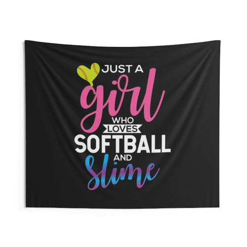Softball Lover Trendy Sports Gift Tapestry