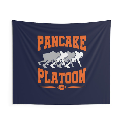 Football Offensive Lineman Pancake Platoon Tapestry