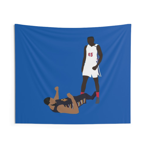Sekou Doumbouya Posterizes Tristan Thompson Tapestry