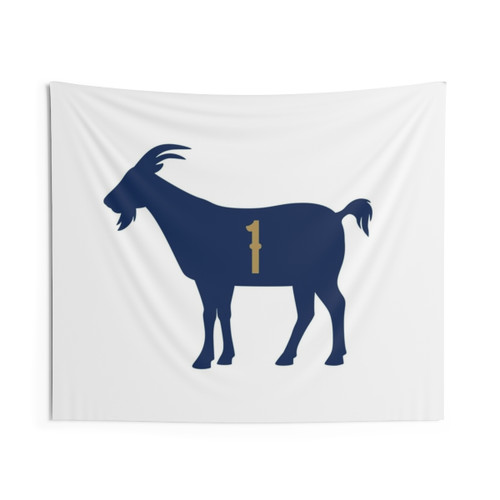 New Orleans GOAT Vintage Tapestry Wall Art