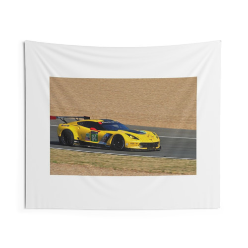 Chevrolet Corvette C7.R Le Mans 2017 Tapestry