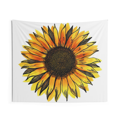 Vibrant Sunflower Tapestry