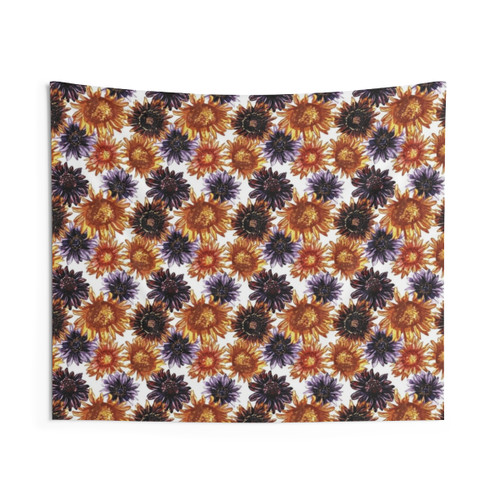 Sunflower Botanical Tapestry