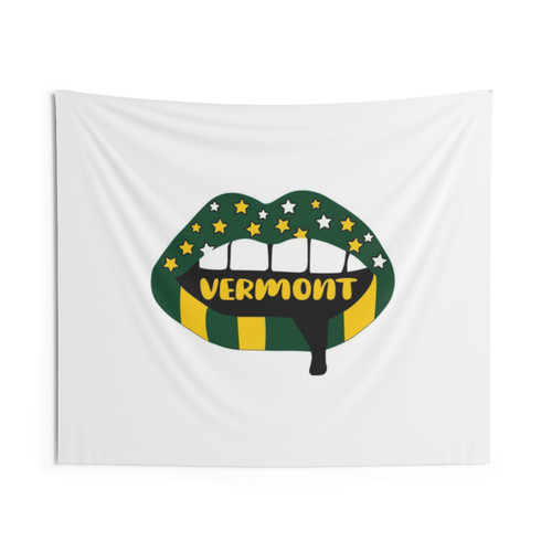 Vermont Lips Tapestry - Sunlit Summer Wall Art