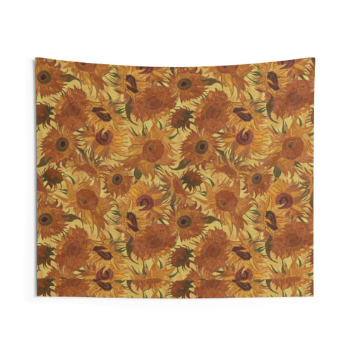 Van Gogh Sunflowers Floral Tapestry