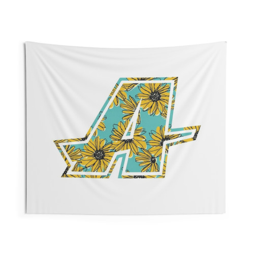 Sunflower Assumption College Tapestry