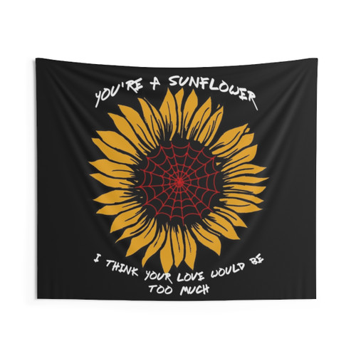 You're A Sunflower Tapestry | Pop Art Home Decor