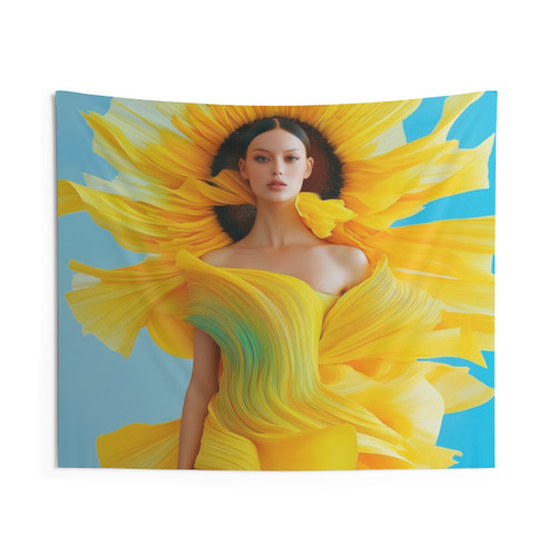 Dynamic Fashion Sunflower Tapestry