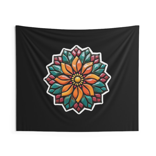 Sunflower Tapestry - Floral Wall Hanging Decor