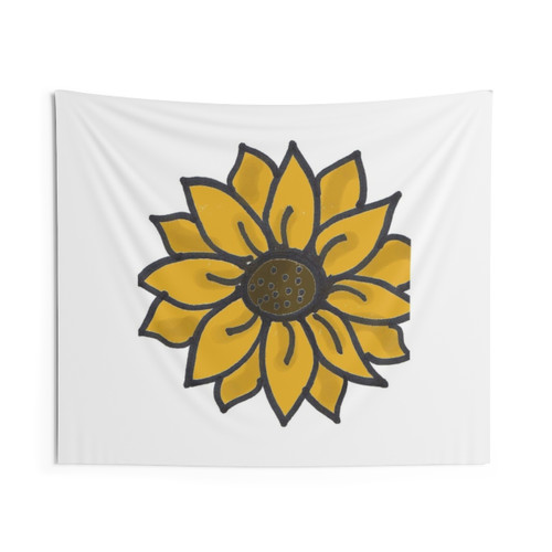 Sunflower Beauty Tapestry - Vibrant Floral Home Decor