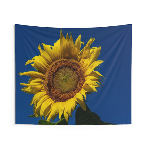Sunflower Blue Sky Tapestry