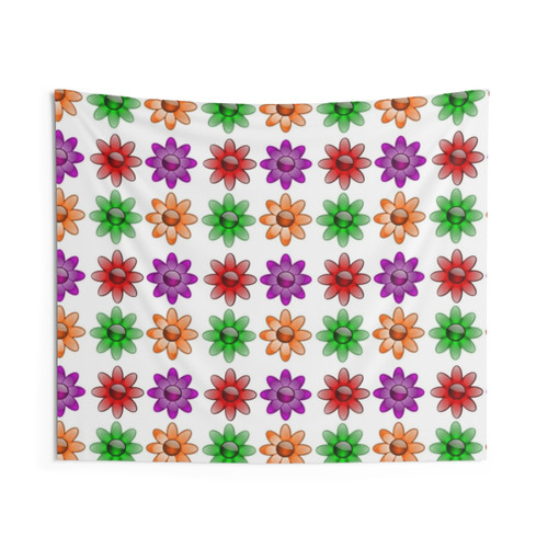 Vibrant Sunflower Tapestry Wall Hanging
