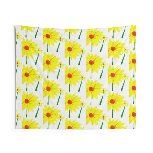 Sunflower Tapestry Wall Art