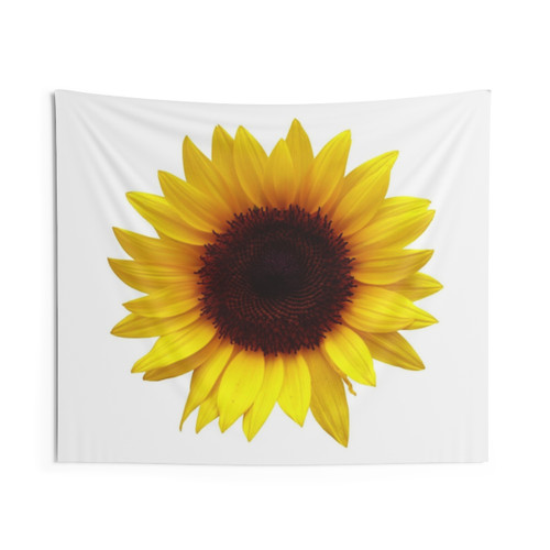 Beautiful big sunflower tapestry wall hanging