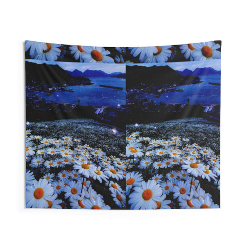 Sunflower Photograph Tapestry - Nature Floral Wall Decor