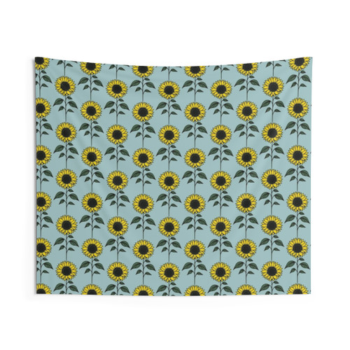 Lonely Sunflower Wall Tapestry