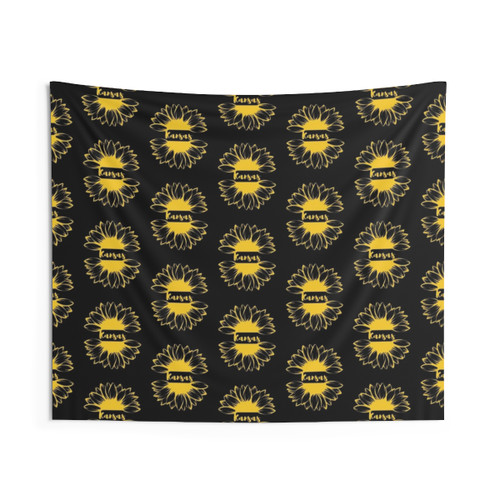 Kansas Sunflower Yellow Tapestry