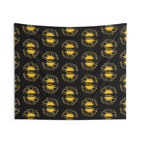 Idaho Sunflower Yellow Tapestry - Vibrant Wall Art