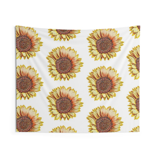 Sunflower Tapestry - Vibrant Floral Wall Hanging
