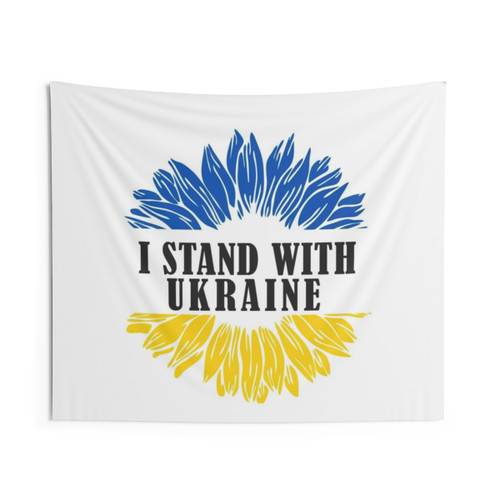 Ukraine Sunflower Tapestry - Floral Wall Hanging