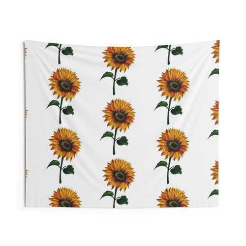 Sunflower Tapestry - Vibrant Floral Wall Art