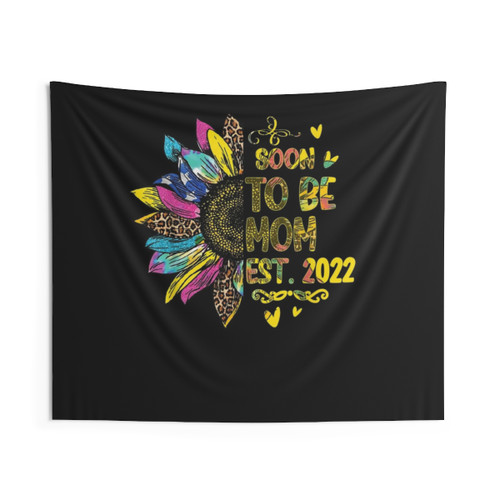 Leopard Sunflower Tapestry for Soon-to-Be Moms