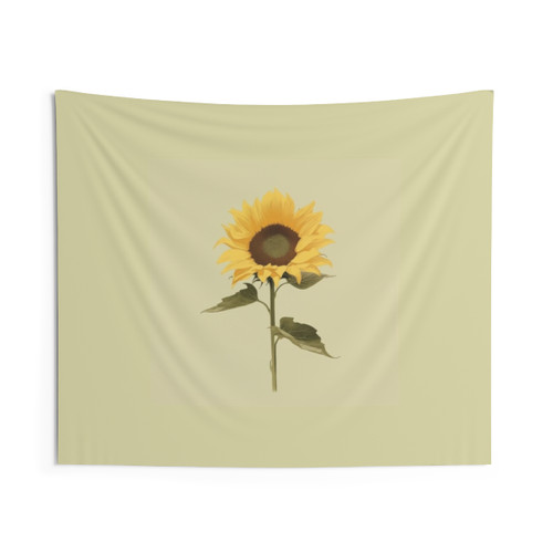 Elegant Sunflower Tapestry Wall Art Decor