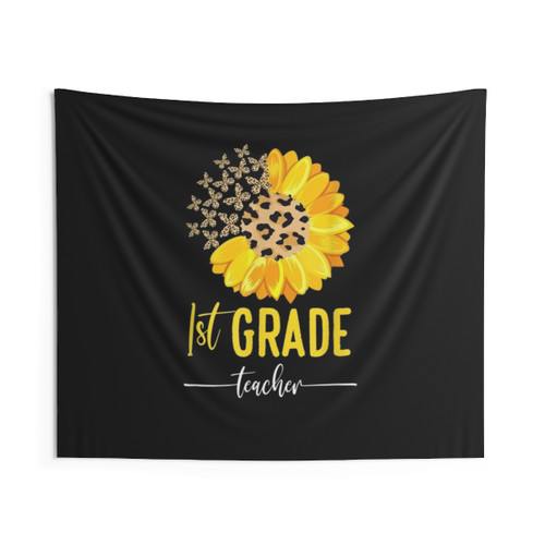 Leopard Sunflower Tapestry for Handwriting Teachers