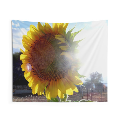 Giant Sunflower Tapestry