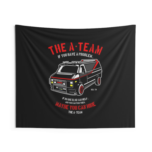 The A-Team Tapestry Wall Hanging