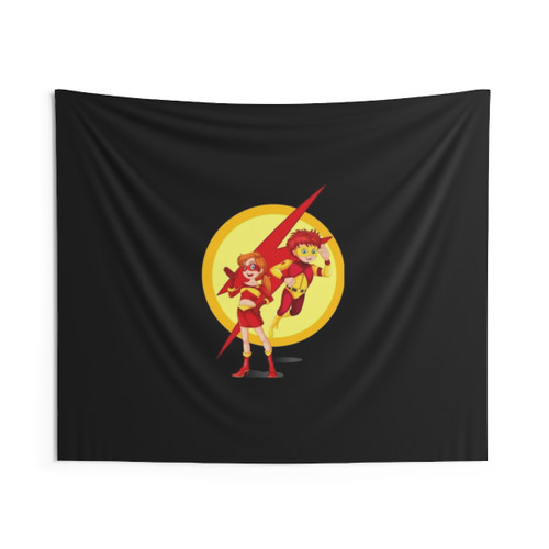 Classic Superhero T-Shirt Tapestry