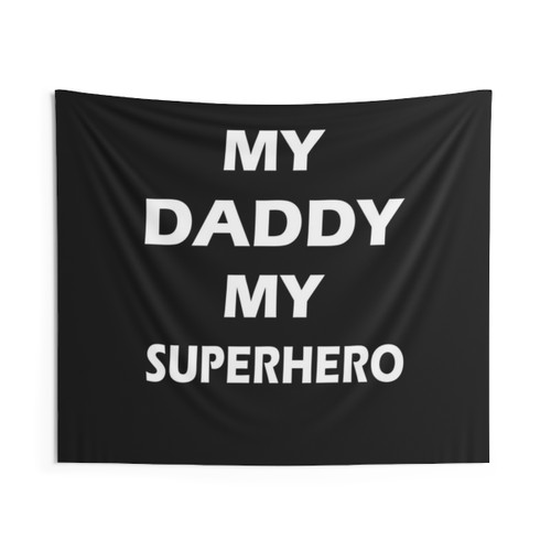 Superhero Daddy Tapestry