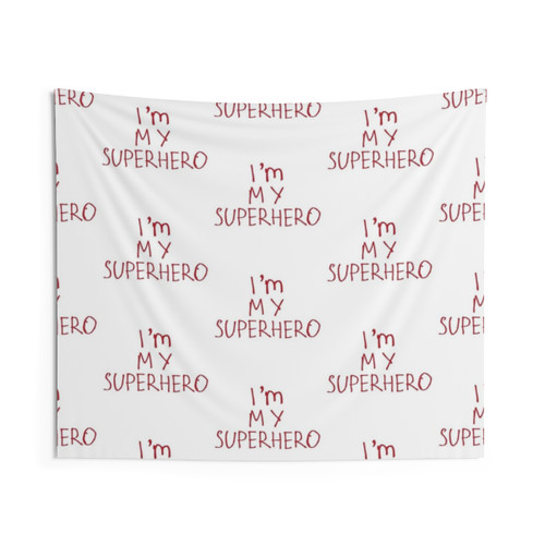 Inspirational I'm My Superhero Tapestry