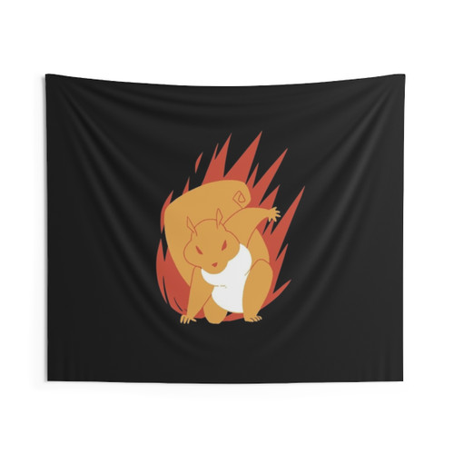 Superhero Squirrel Tapestry